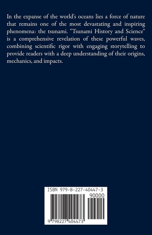 Produktbild: Tsunami History and Science