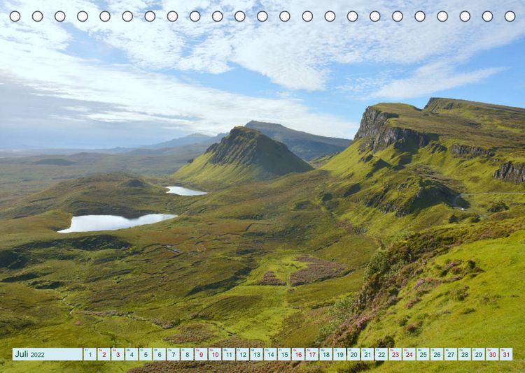Produktbild: Isle of Skye - Die sch&ouml;nsten Landschaften Schottlands (Tischkalender 2022 DIN A5 quer)