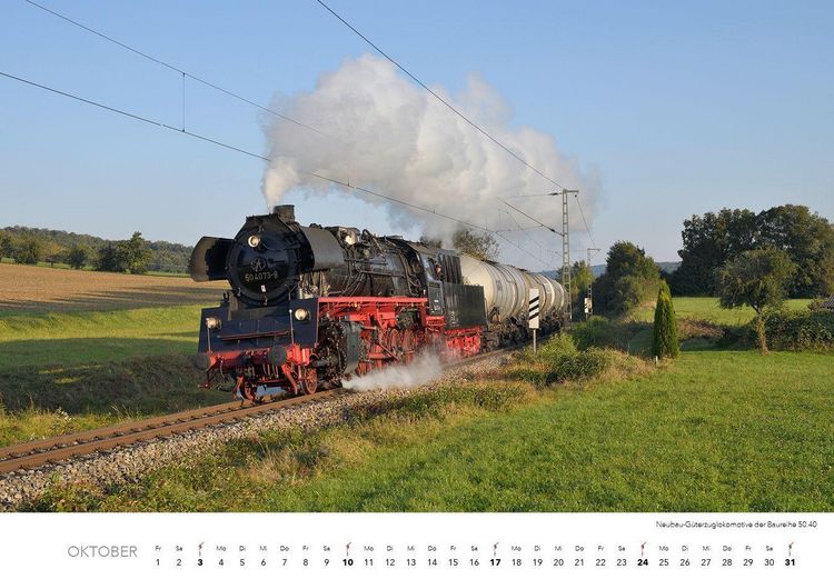 Produktbild: Dampfloks in Farbe Kalender 2027