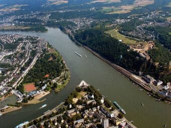 Produktbild: CALVENDO Puzzle Das deutsche Eck bei Koblenz | 1000 Teile Lege-Gr&ouml;&szlig;e 64x48cm Foto-Puzzle f&uuml;r gl&uuml;ckliche Stunden
