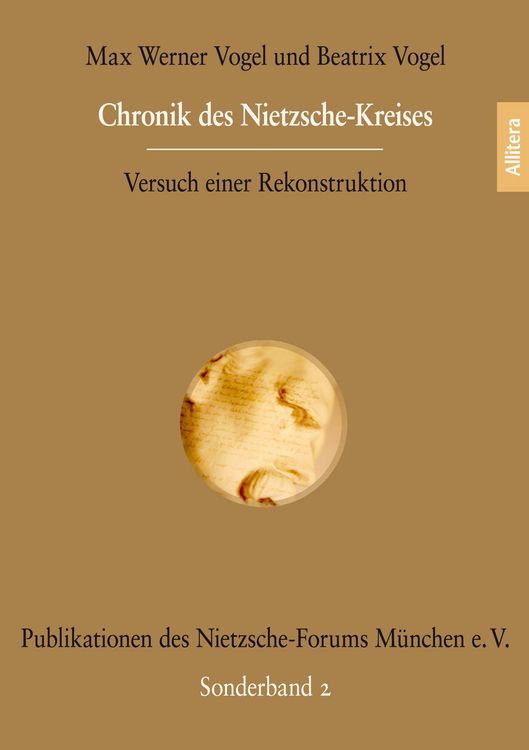 Produktbild: Chronik des Nietzsche-Kreises