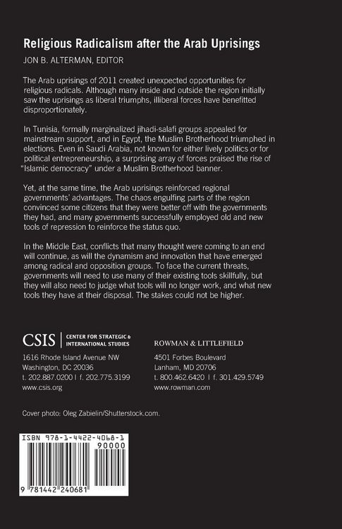 Produktbild: Religious Radicalism after the Arab Uprisings