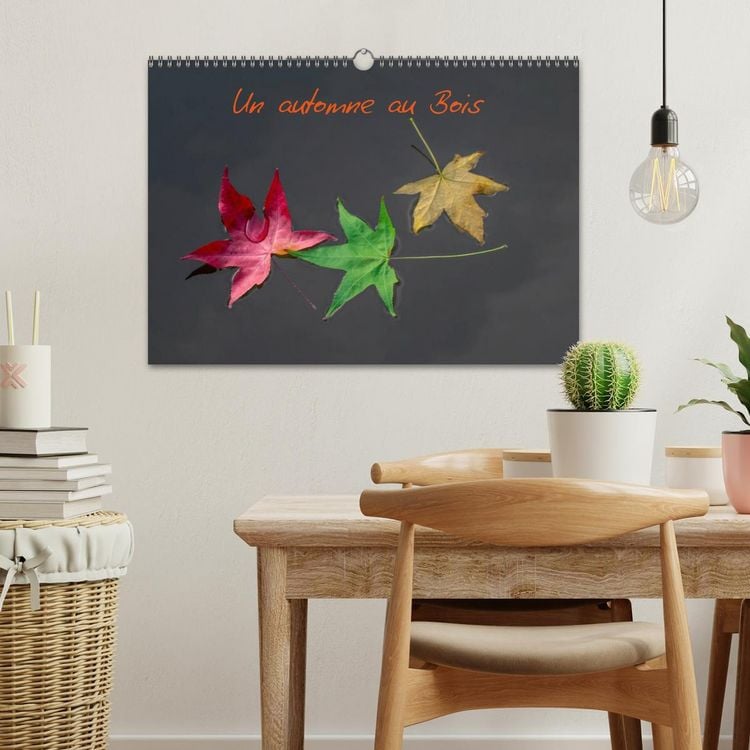 Produktbild: Un automne au Bois (Calendrier mural 2026 DIN A3 vertical), CALVENDO calendrier mensuel