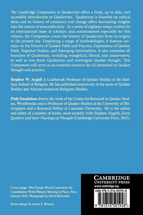 Produktbild: The Cambridge Companion to Quakerism