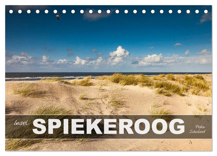 Produktbild: Insel Spiekeroog (Tischkalender 2026 DIN A5 quer), CALVENDO Monatskalender