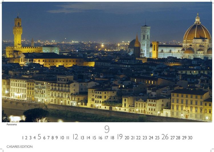 Produktbild: Florenz Kalender 2027 &ndash; Wandkalender | Fotokalender Italien 35x50cm Toskana Flair f&uuml;r Ihr Zuhause | Hochwertiger . mit 12 atemberaubenden Motiven