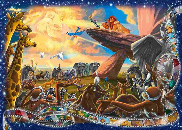 Produktbild: Erwachsenenpuzzle 1000 Teile - Disney Classics - Der K&ouml;nig der L&ouml;wen