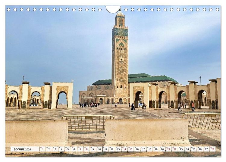 Produktbild: Faszinierendes Marokko (Wandkalender 2026 DIN A4 quer), CALVENDO Monatskalender