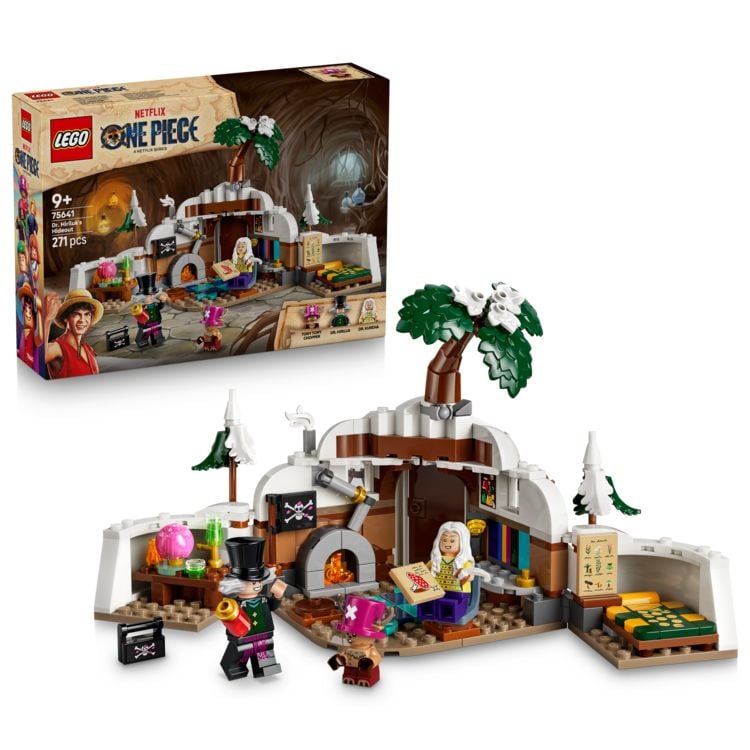 Produktbild: LEGO ONE PIECE 75641 Doc Baders Versteck, Spielzeug ab 9 Jahren