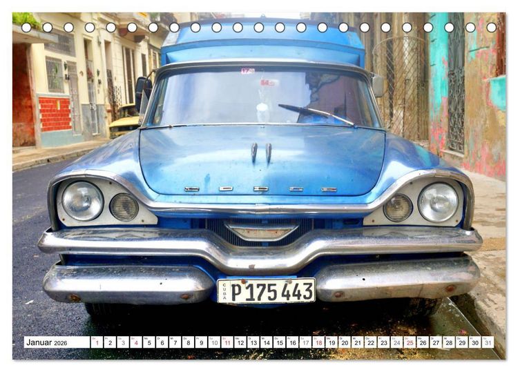 Produktbild: Dodge Pickups - Amerikas legend&auml;re Lastenesel (Tischkalender 2026 DIN A5 quer), CALVENDO Monatskalender