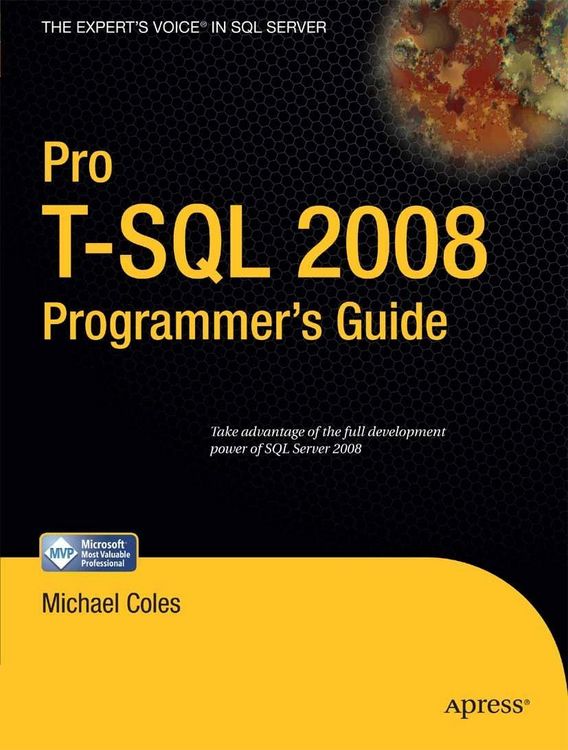 Produktbild: Pro T-SQL 2008 Programmer's Guide