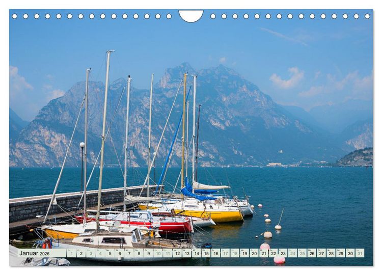 Produktbild: Gardasee - Perle Italiens (Wandkalender 2026 DIN A4 quer), CALVENDO Monatskalender