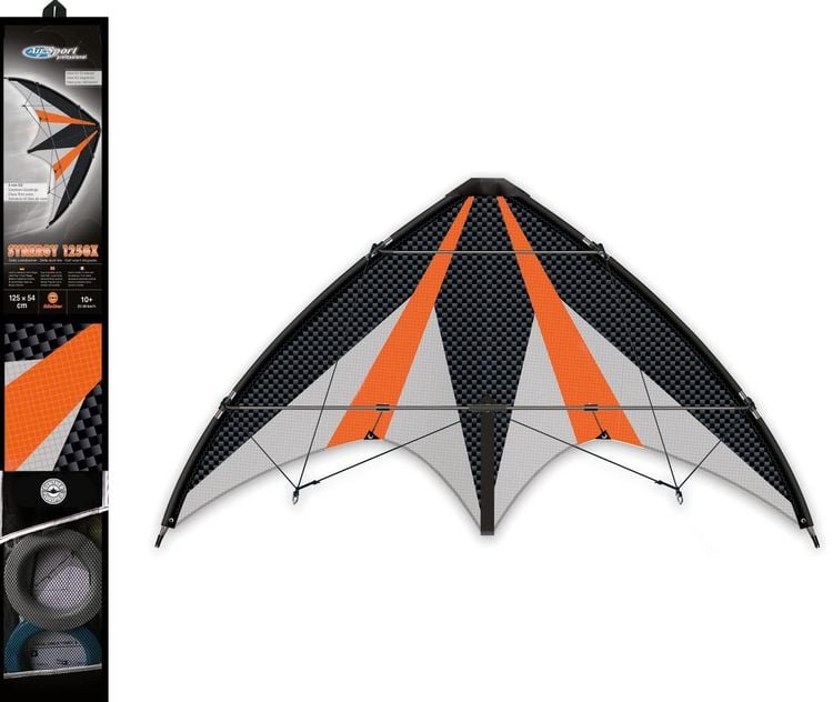 Produktbild: Paul G&uuml;nther 1028 - Synergy 125 GX, Sportlenk-Drachen aus Ripstop-Polyester, 125x54cm