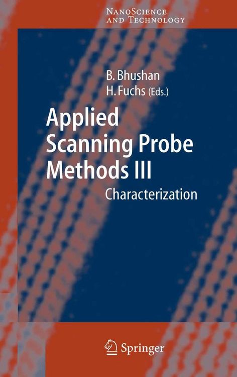 Produktbild: Applied Scanning Probe Methods III