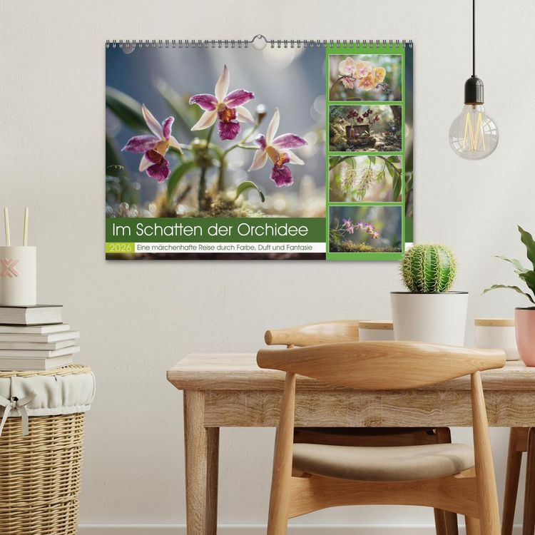 Produktbild: Im Schatten der Orchidee (Wandkalender 2026 DIN A3 quer), CALVENDO Monatskalender