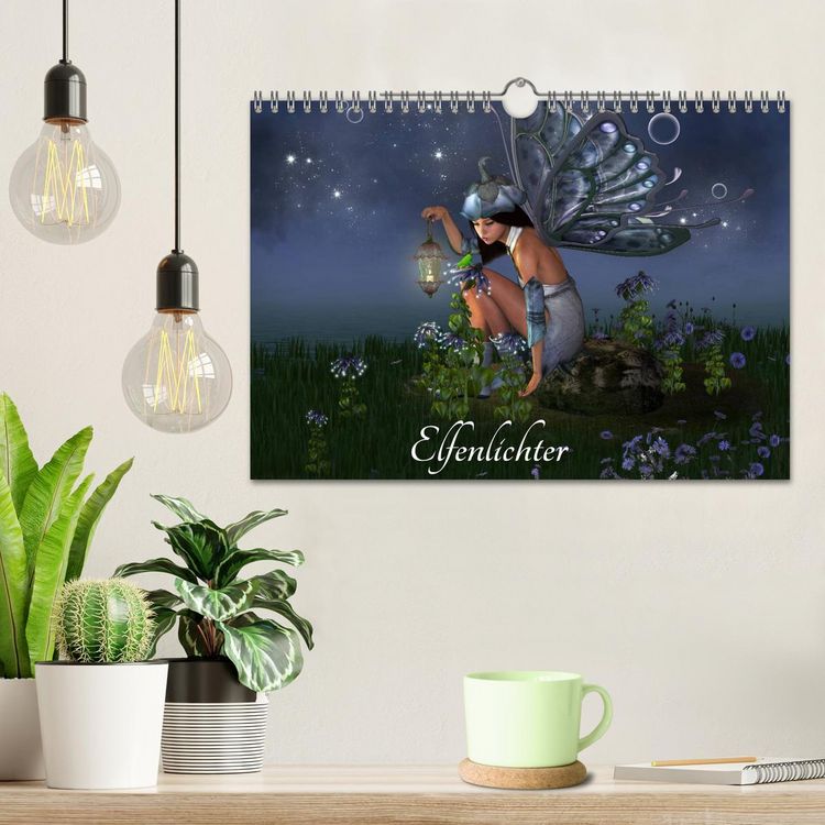 Produktbild: Elfenlichter (Wandkalender 2026 DIN A4 quer), CALVENDO Monatskalender