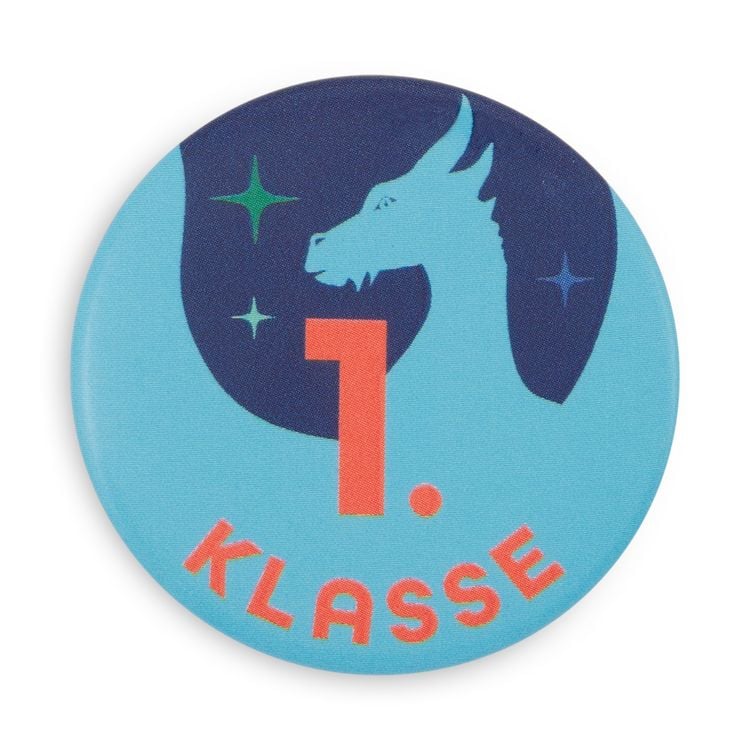 Produktbild: Button 4cm, Drache