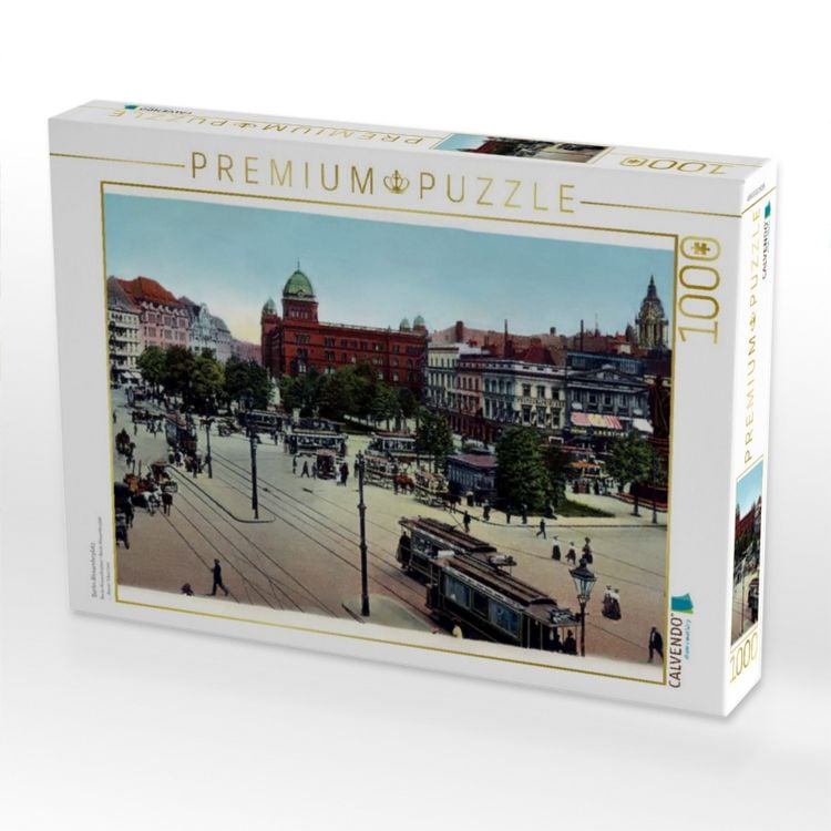 Produktbild: CALVENDO Puzzle Berlin Alexanderplatz | 1000 Teile Lege-Gr&ouml;&szlig;e 64x48cm Foto-Puzzle f&uuml;r gl&uuml;ckliche Stunden