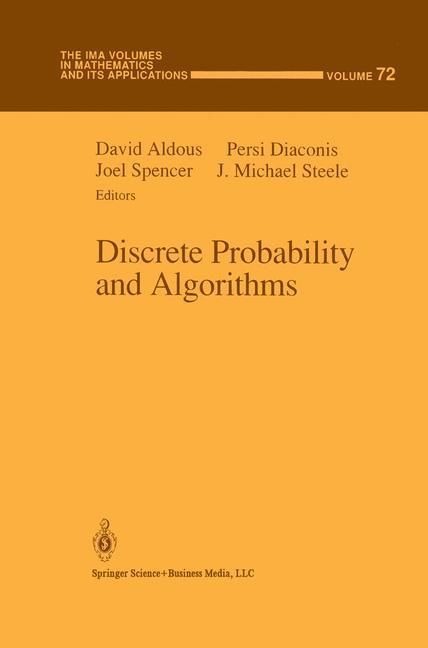 Produktbild: Discrete Probability and Algorithms