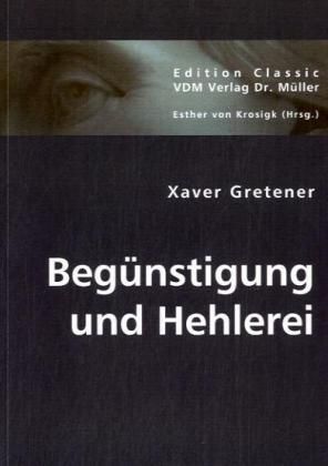 Produktbild: Beg&uuml;nstigung und Hehlerei