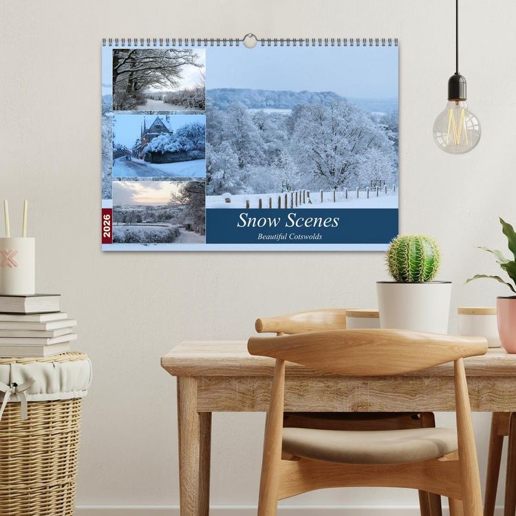 Produktbild: Snow Scenes (Wall Calendar 2026 DIN A3 landscape), CALVENDO 12 Month Wall Calendar
