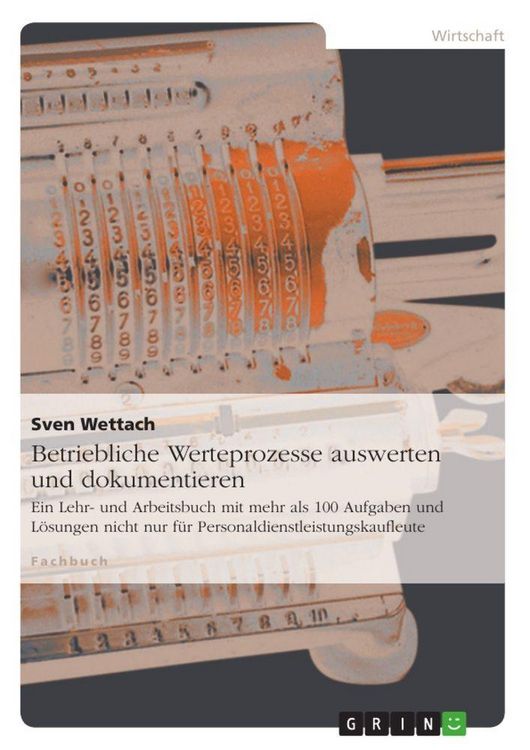Produktbild: Betriebliche Werteprozesse auswerten und dokumentieren