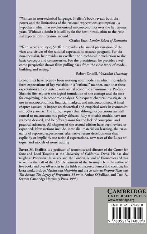 Produktbild: Rational Expectations
