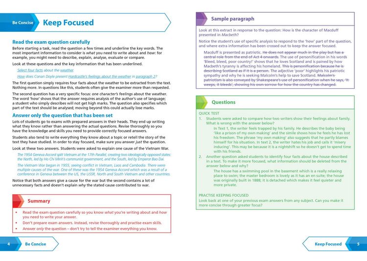 Produktbild: GCSE 9-1 Academic Writing Revision Guide