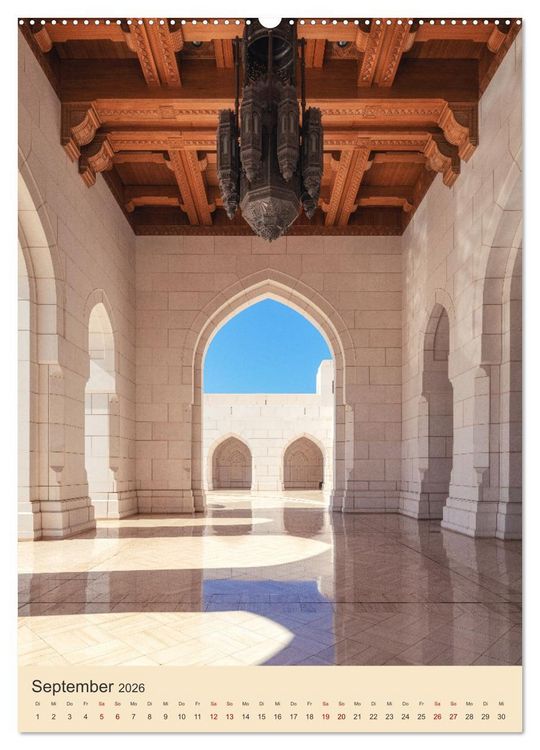 Produktbild: Oman - Sch&auml;tze der Arabischen Halbinsel (hochwertiger Premium Wandkalender 2026 DIN A2 hoch), Kunstdruck in Hochglanz