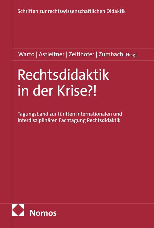 Produktbild: Rechtsdidaktik in der Krise?!
