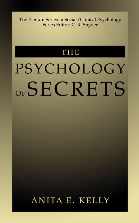 Produktbild: The Psychology of Secrets