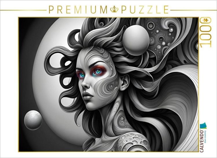 CALVENDO Puzzle Schwarz-Weiß | 1000 Teile | Lege-Größe 64x48 Cm | Premium-Qualität Aus Europa | Für Erwachsene