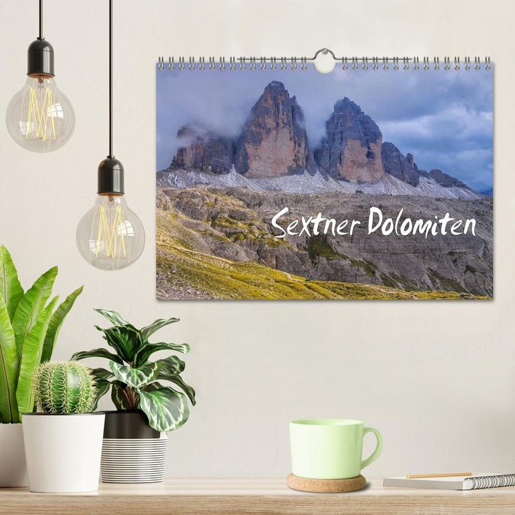 Produktbild: Sextner Dolomiten (Wandkalender 2026 DIN A4 quer), CALVENDO Monatskalender