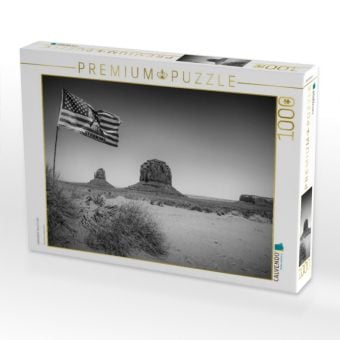 Produktbild: CALVENDO Puzzle MONUMENT VALLEY USA | 1000 Teile Lege-Gr&ouml;&szlig;e 64x48cm Foto-Puzzle f&uuml;r gl&uuml;ckliche Stunden