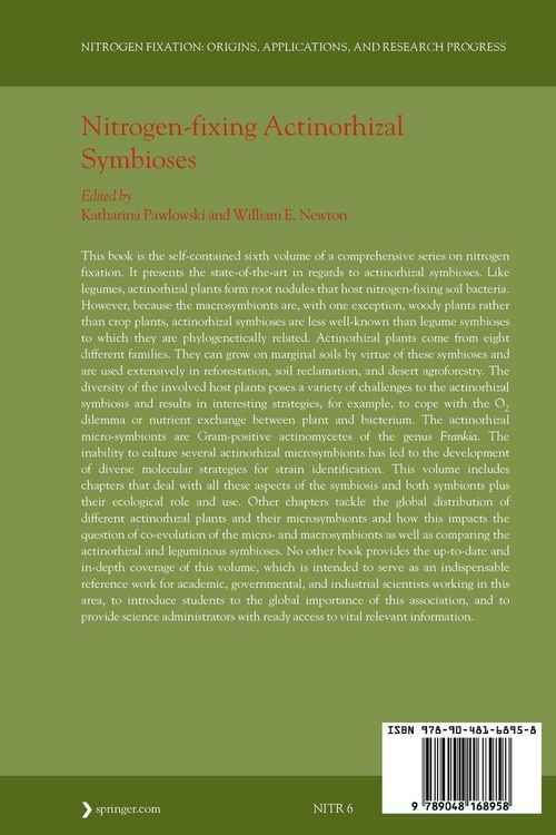 Produktbild: Nitrogen-fixing Actinorhizal Symbioses
