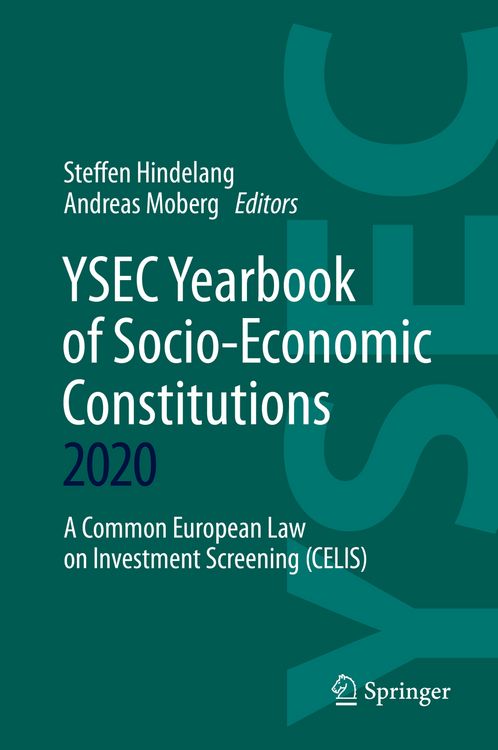 Produktbild: YSEC Yearbook of Socio-Economic Constitutions 2020