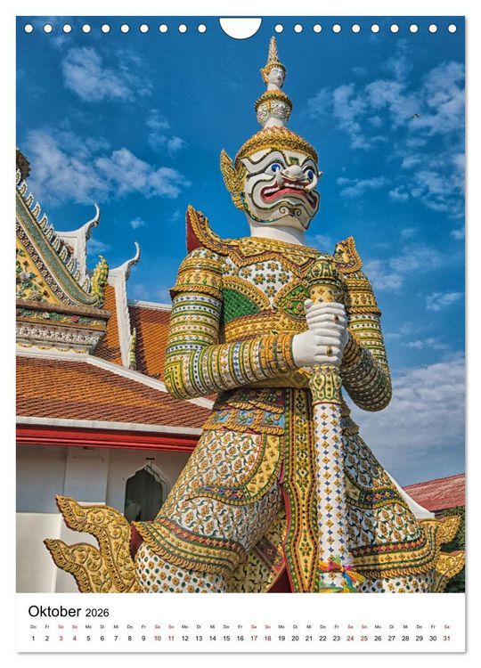 Produktbild: Faszination Thailand (Wandkalender 2026 DIN A4 hoch), CALVENDO Monatskalender