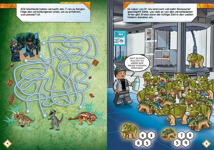 Produktbild: LEGO&reg; Jurassic World&trade; - R&auml;tselspa&szlig; f&uuml;r Jurassic-Fans