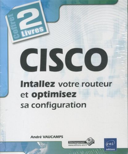Produktbild: CISCO: installez votre routeur et optimisez sa configuration: 2 livres