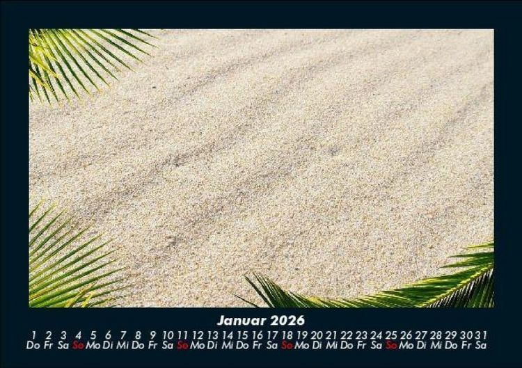Produktbild: Str&auml;nde der Welt 2026 Fotokalender DIN A5