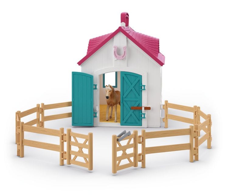Produktbild: schleich&reg; 42703 Offenstall Kleines Hufeisen