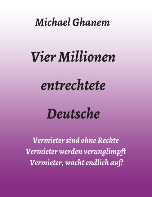 Produktbild: Vier Millionen entrechtete Deutsche