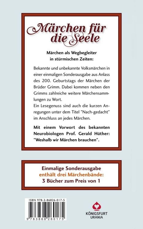 Produktbild: M&auml;rchen f&uuml;r die Seele