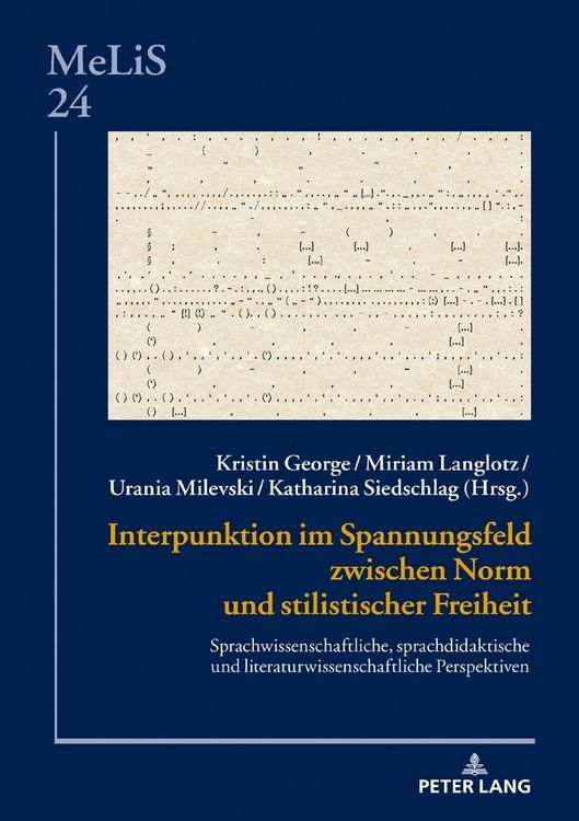 Produktbild: Interpunktion im Spannungsfeld zwischen Norm und stilistischer Freiheit