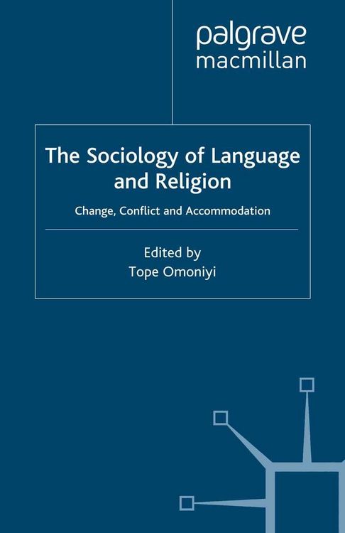 Produktbild: The Sociology of Language and Religion
