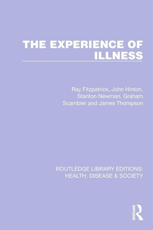 Produktbild: The Experience of Illness