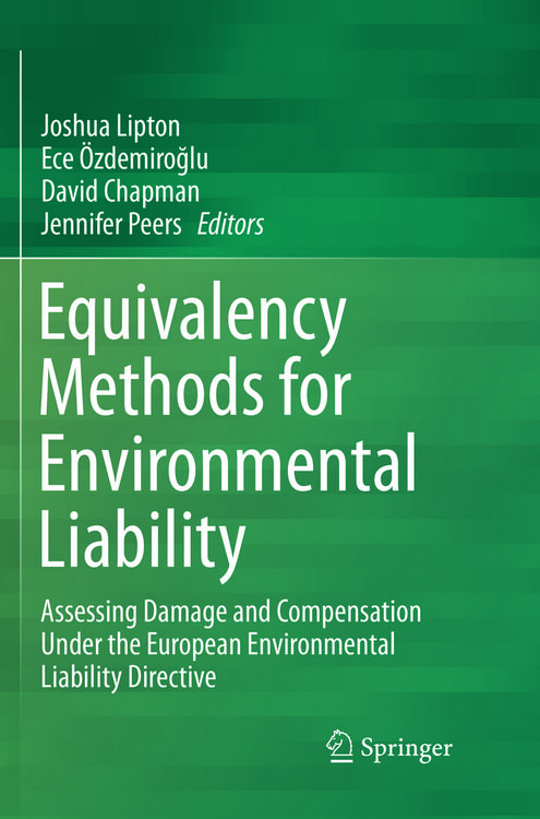 Produktbild: Equivalency Methods for Environmental Liability