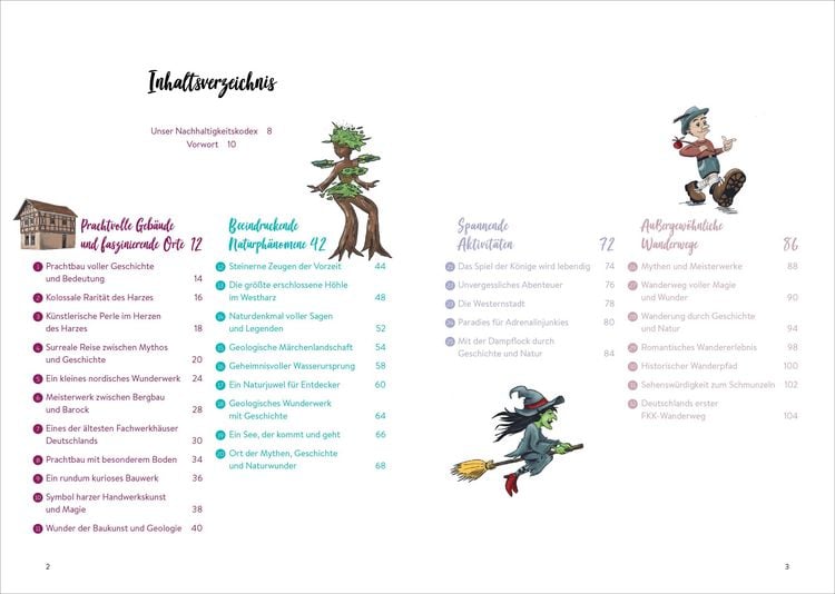 Produktbild: Das Buch der kuriosen Orte im Harz
