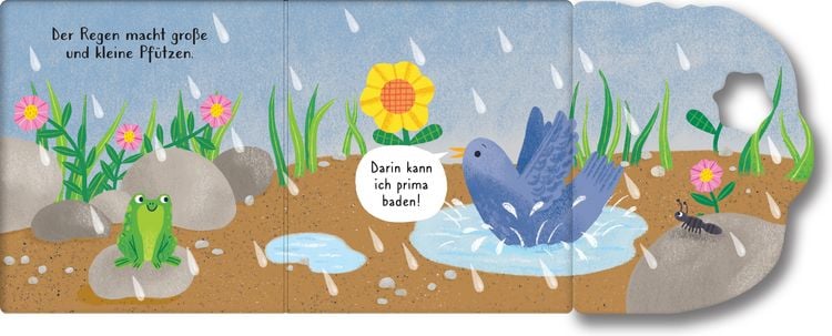 Produktbild: Das kleine Buch mit gro&szlig;en Klappen: An einem Regentag