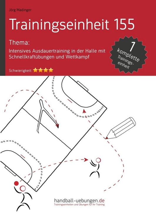 Produktbild: Intensives Ausdauertraining in der Halle mit Schnellkraft&uuml;bungen und Wettkampf (TE 155)